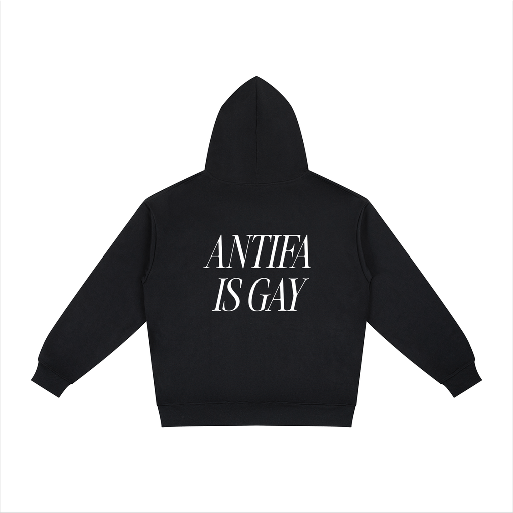 ANTIFA GAY Relaxed Fit Hoodie