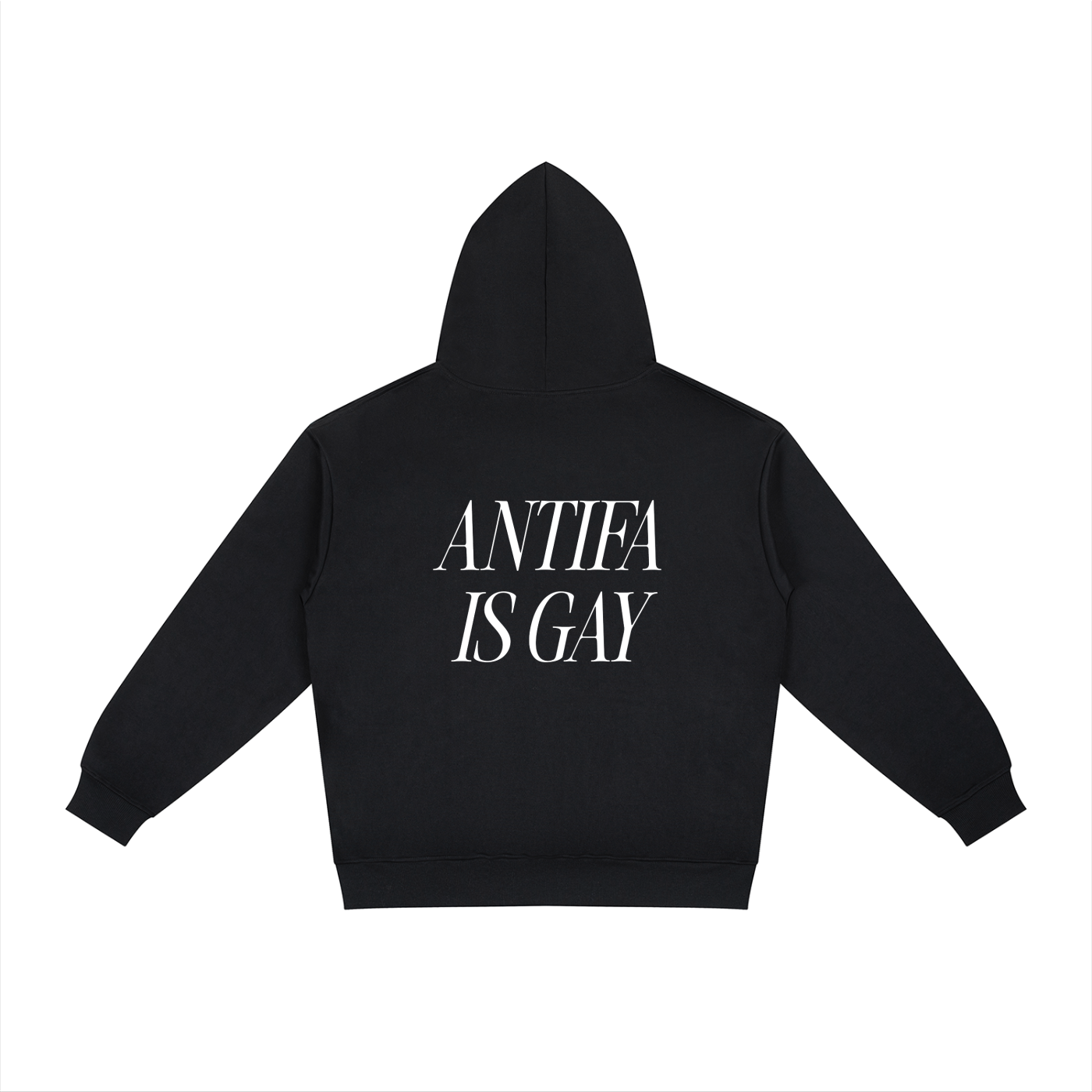 ANTIFA GAY Relaxed Fit Hoodie