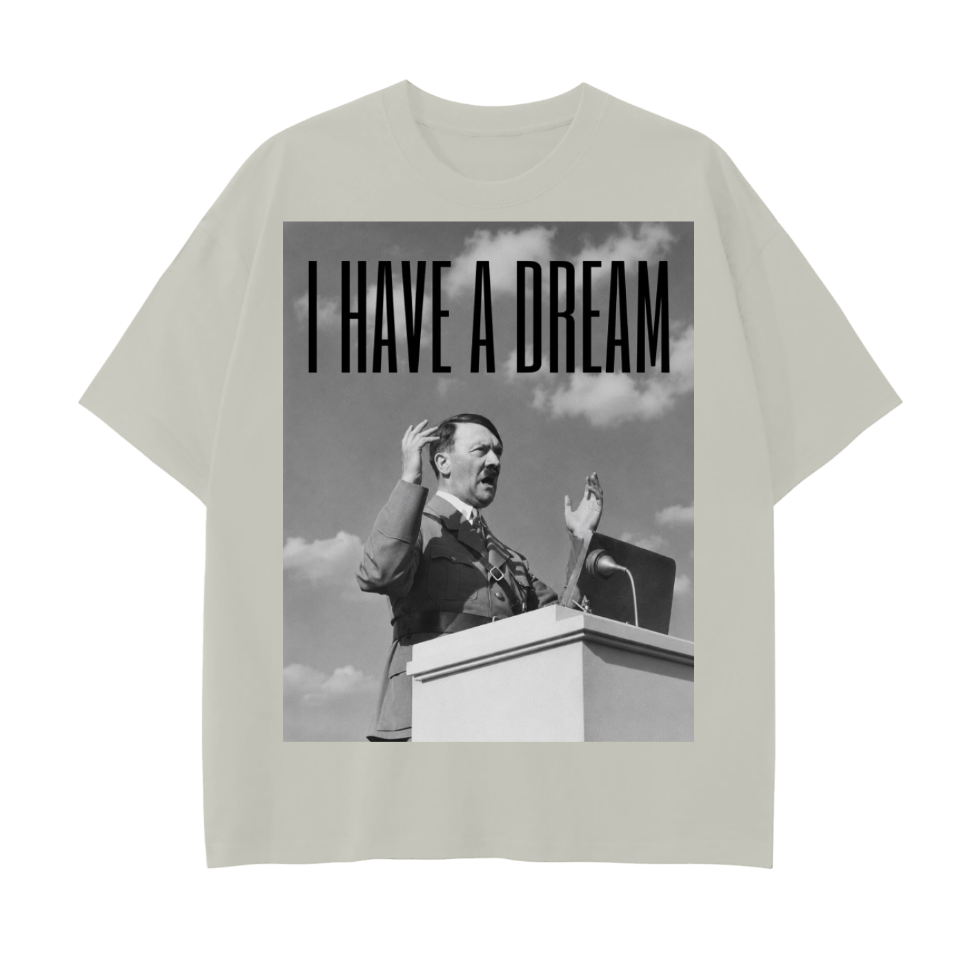 HITLERS DREAM double sided HEAVY Drop Shoulder T-Shirt