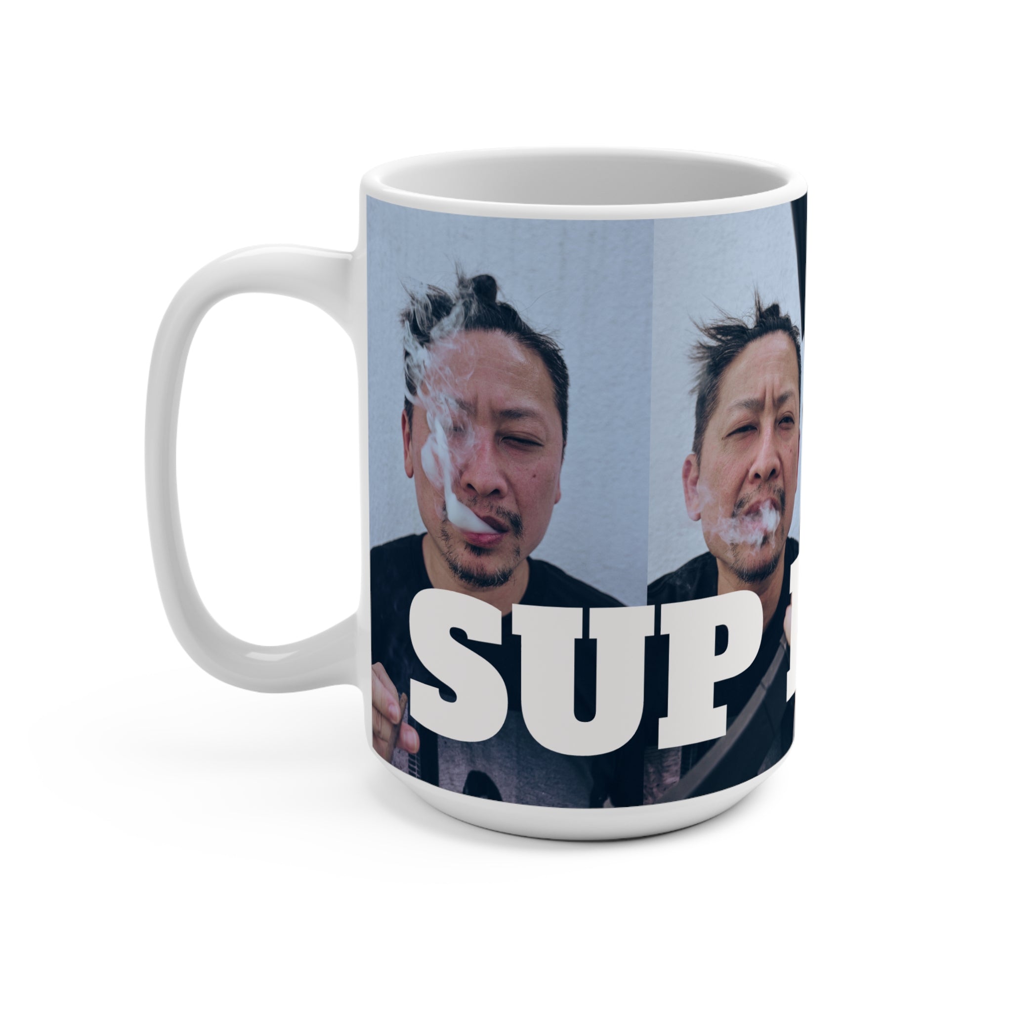 SUP N!GGA 15 oz Mug