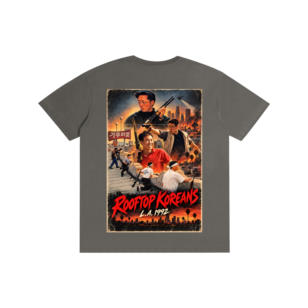 ROOFTOP KOREAN REAR PRINT T-Shirt