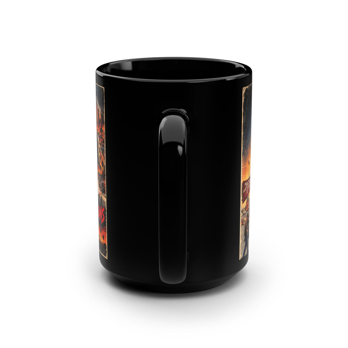 Rooftop Koreans LA 1992 Black 15oz Mug