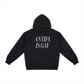 ANTIFA IS GAY FRONTSIDE RELAXED Hoodie