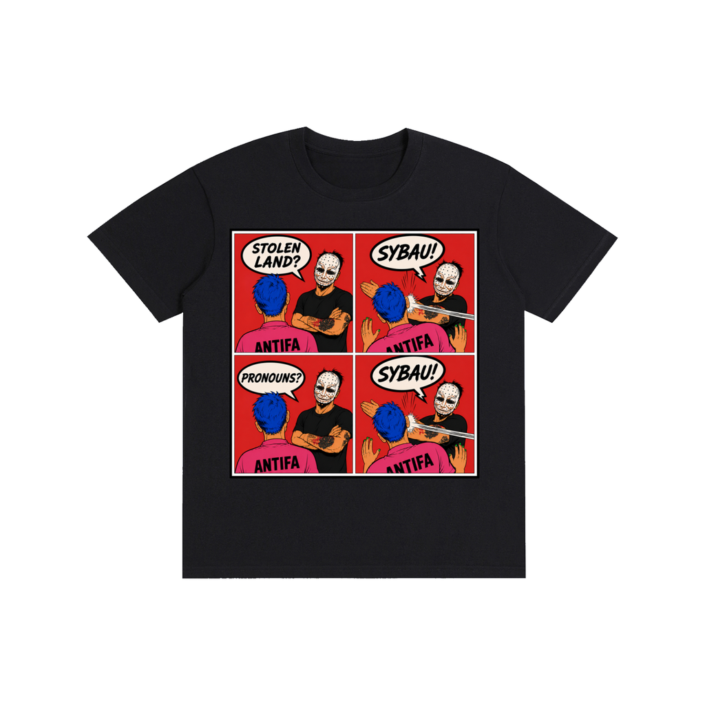 ANTIFA SHUT YO COLLAGE T-Shirt