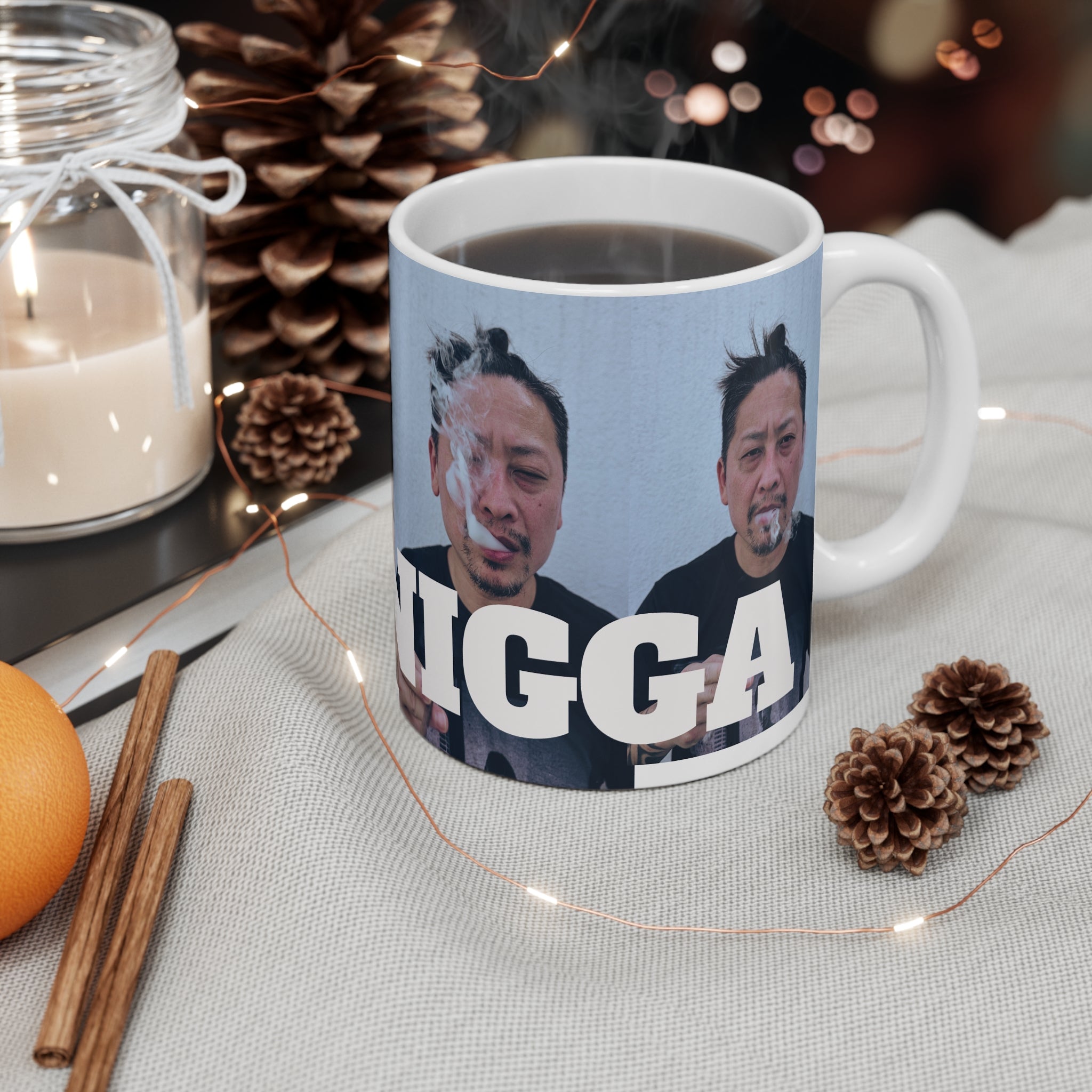SUP N!GGA MUG