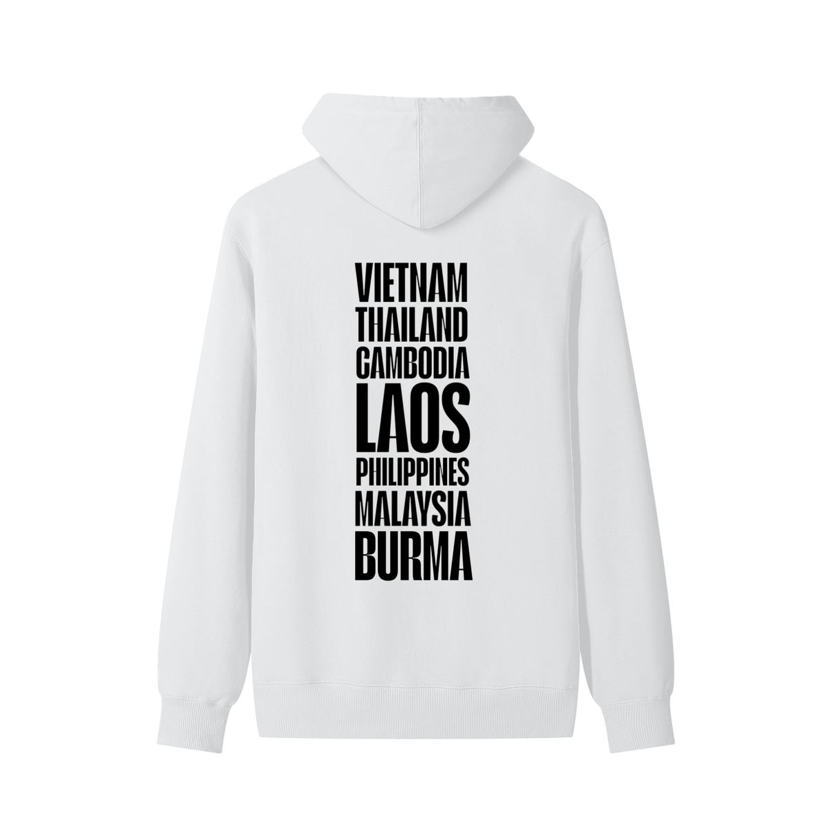 JUNGLE ASIAN BK FONT DBL SIDED Hoodie