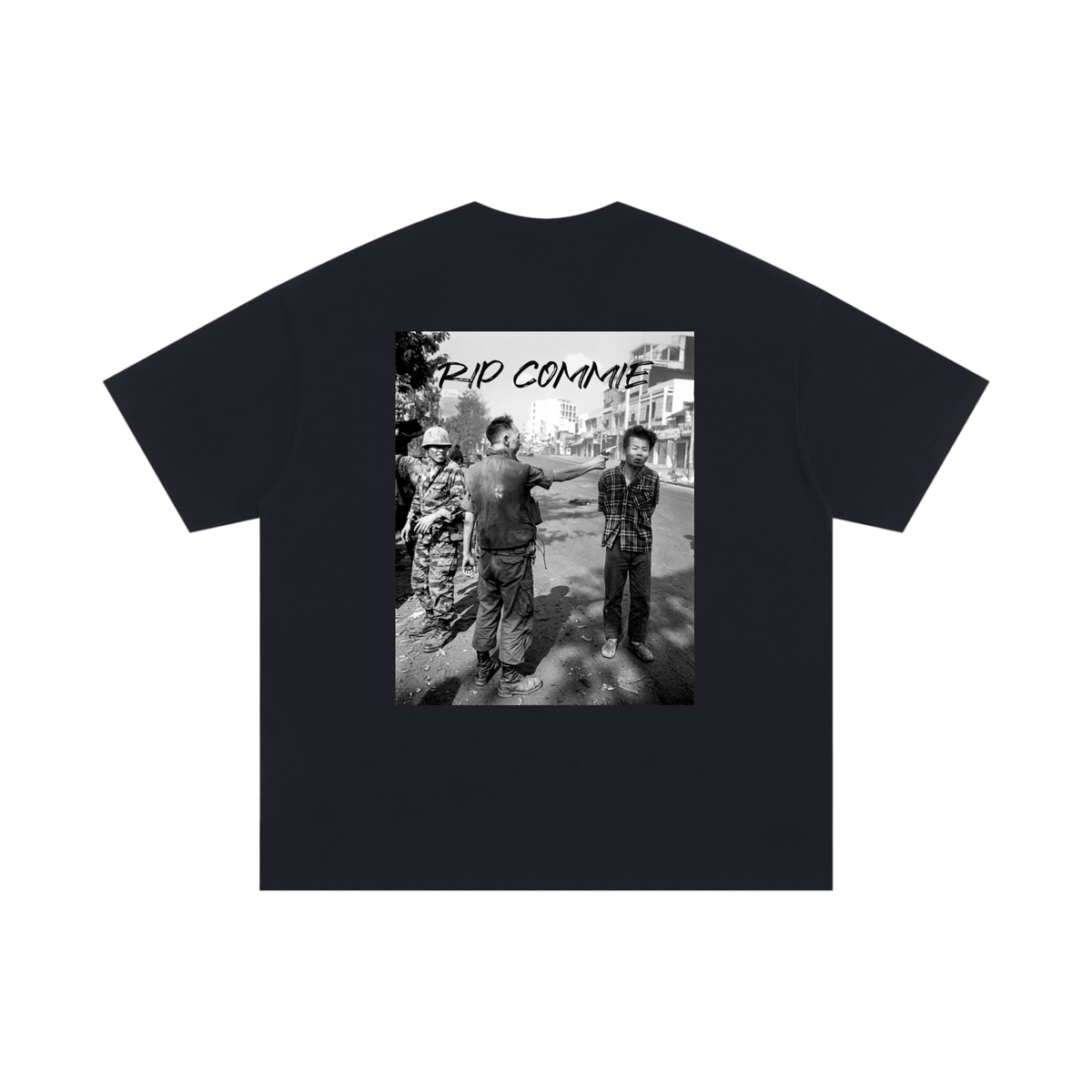 RIP COMMIE REAR PRINT Oversized T-Shirt