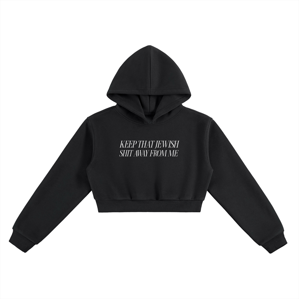 JEWISH BK BOXY Cropped Hoodie