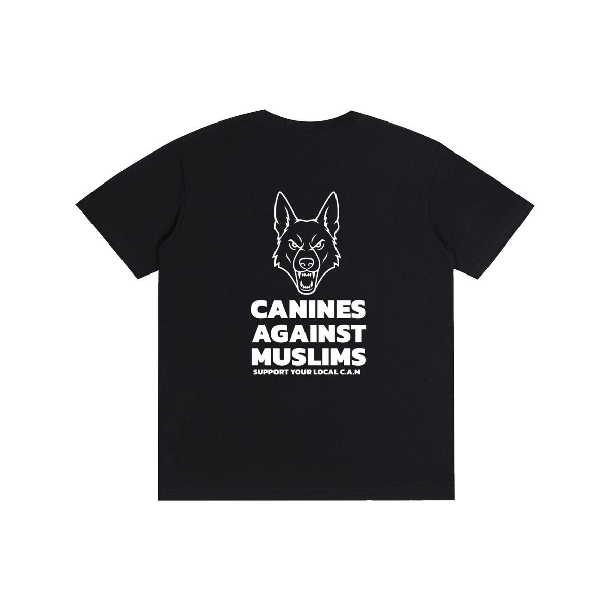 CANINE REAR PRINT T-Shirt
