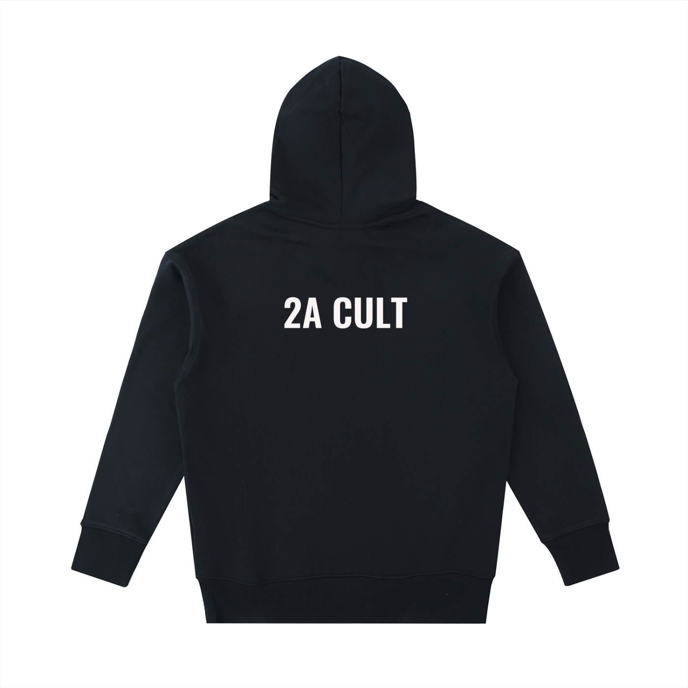 ANTIFA IS GAY FRONTSIDE Heavyweight Cotton Hoodie