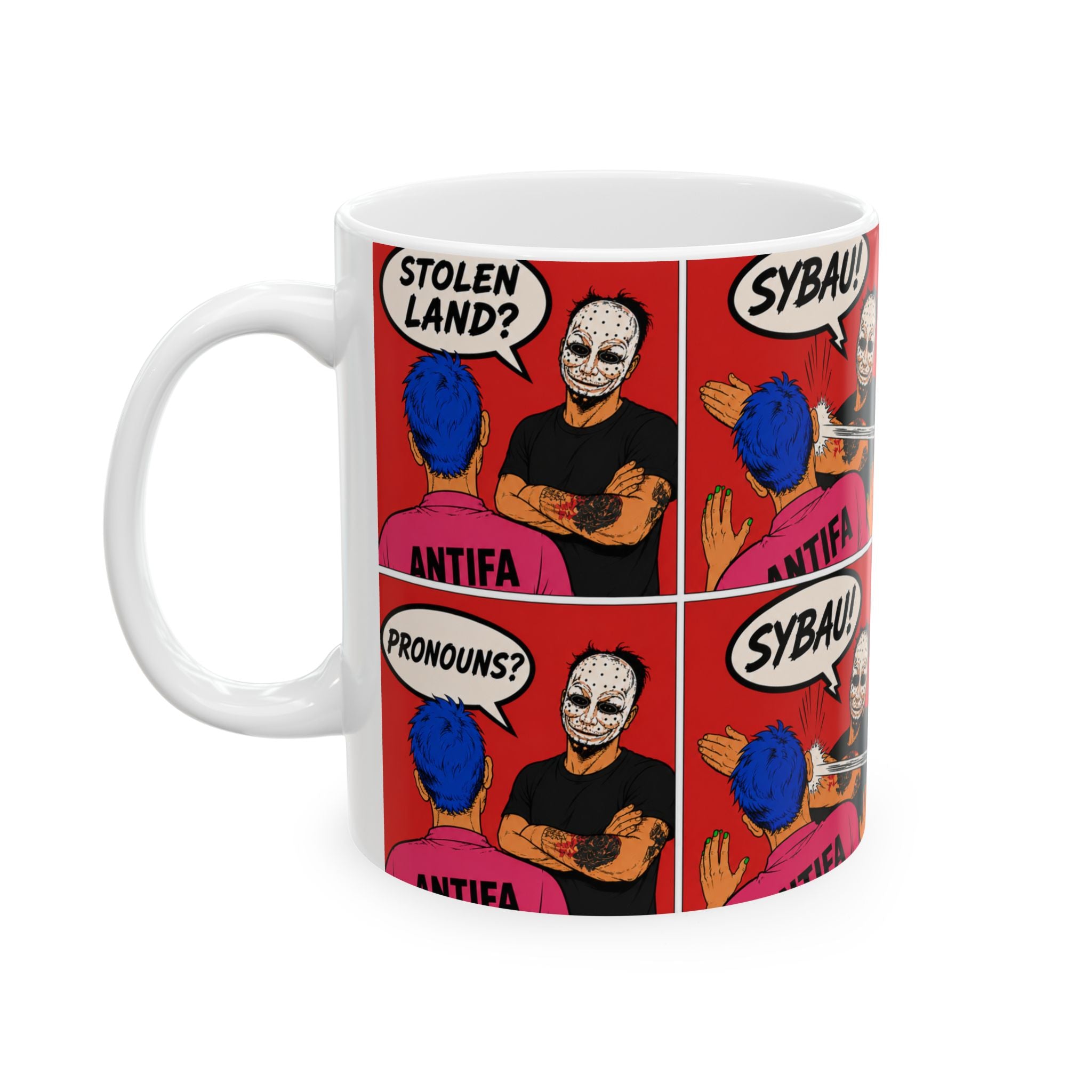 ANTIFA SHUT YO AZZ MUG 11oz, 15oz