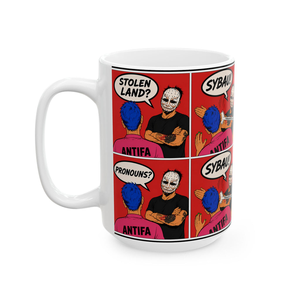 ANTIFA SHUT YO AZZ MUG 11oz, 15oz