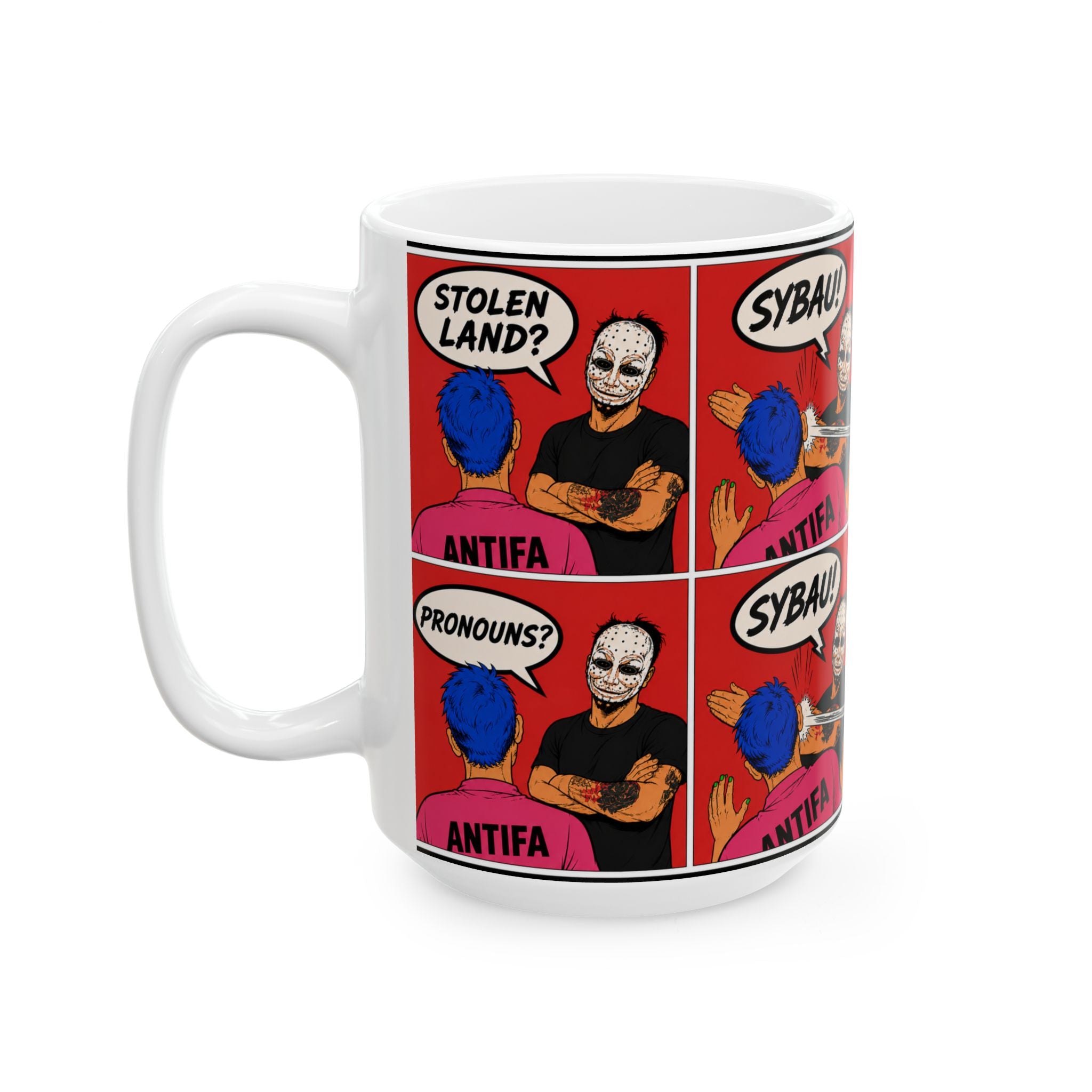 ANTIFA SHUT YO AZZ MUG 11oz, 15oz