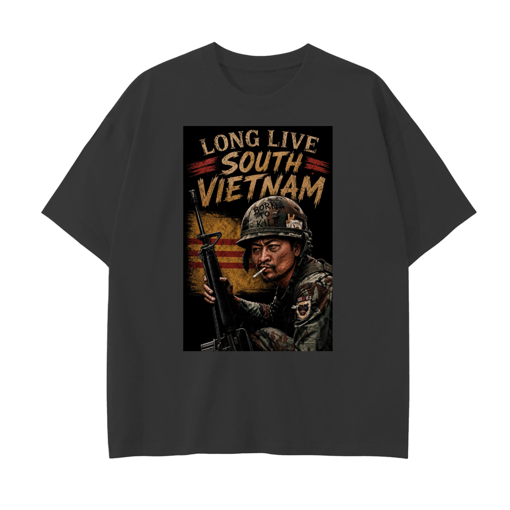 Drop Shoulder Cotton T-Shirt