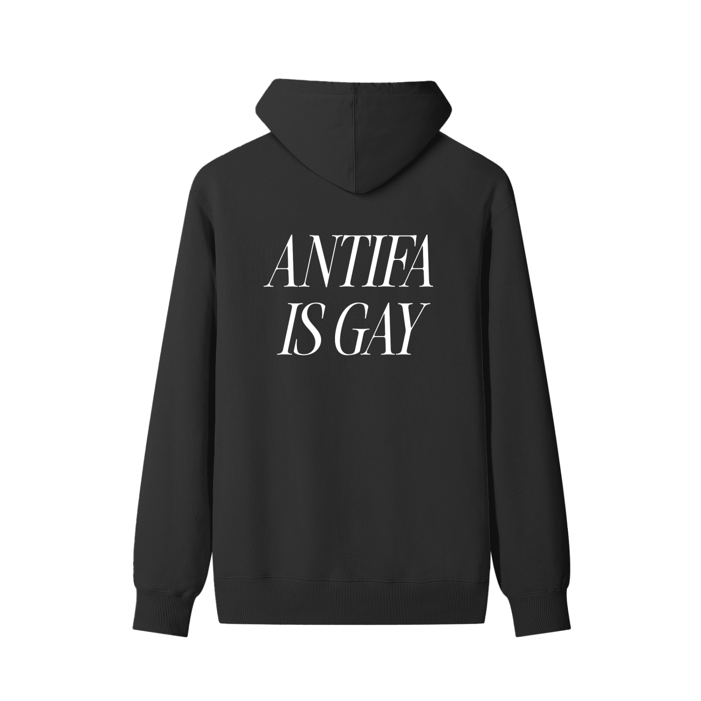 ANTIFA GAY Cotton Hoodie