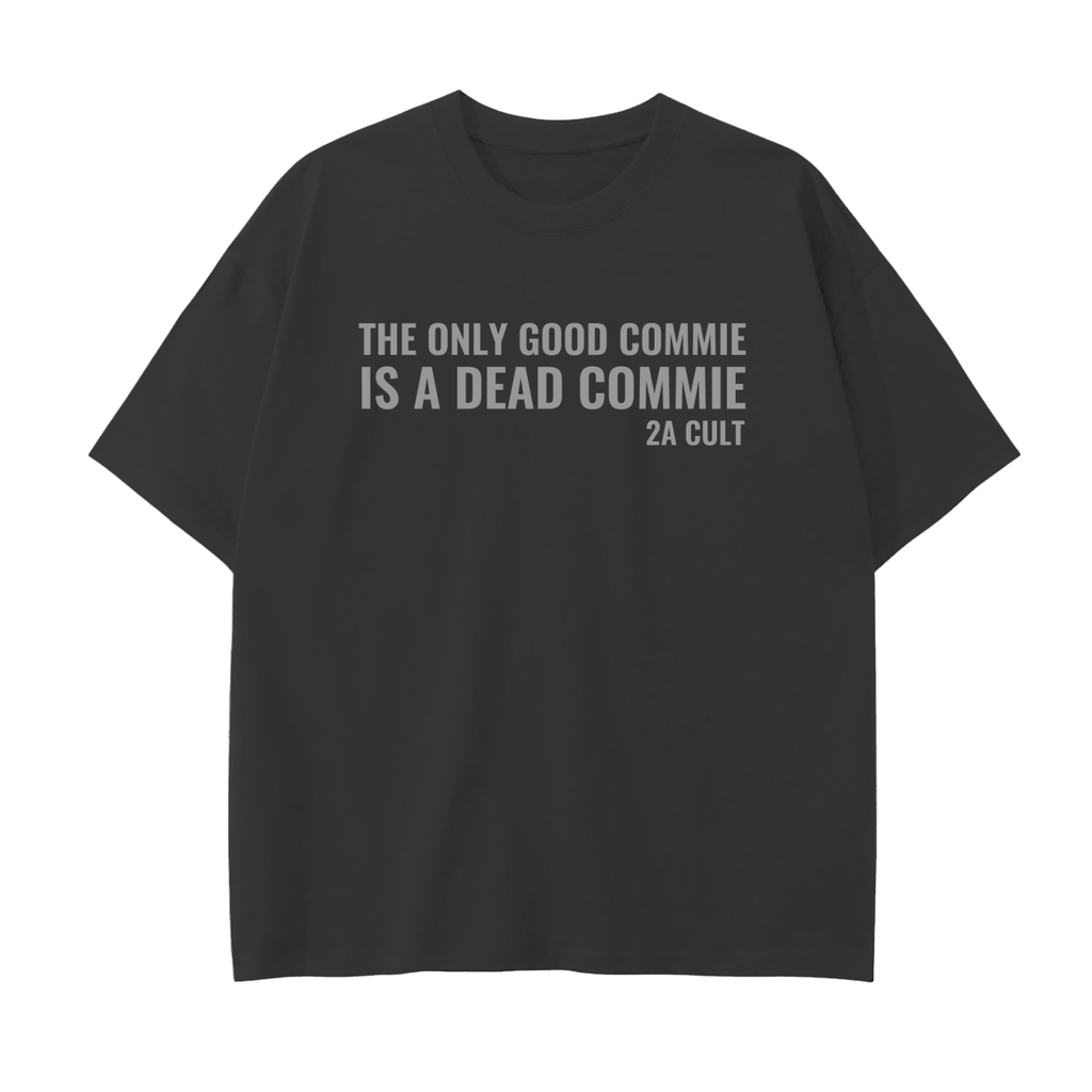 RIP COMMIE GATLING HUEY REAR PRINT DROP SHOULDER T-Shirt
