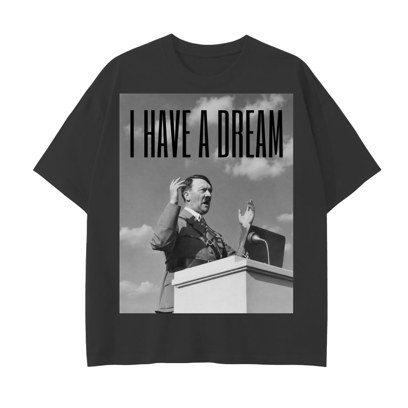 HITLERS DREAM double sided HEAVY Drop Shoulder T-Shirt
