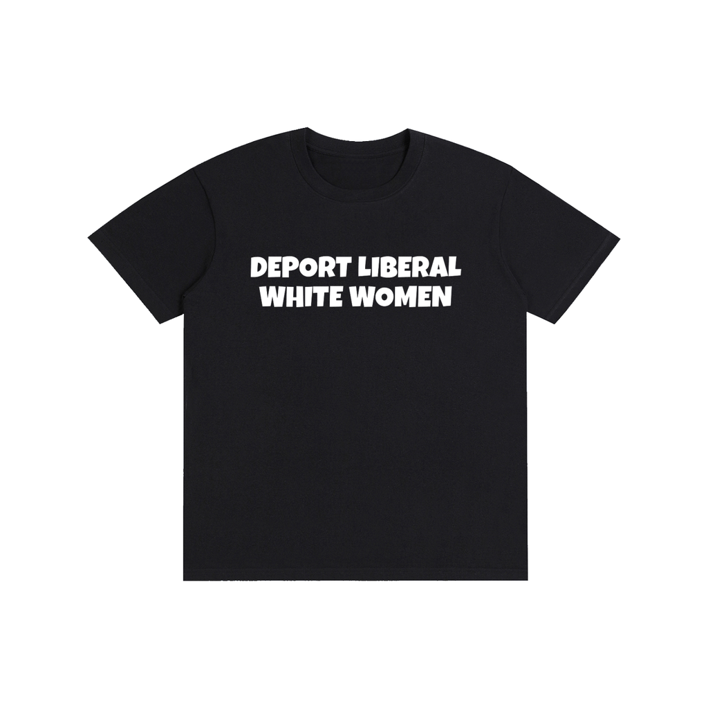 DEPORT LIBERAL WHITE WOMEN T-Shirt