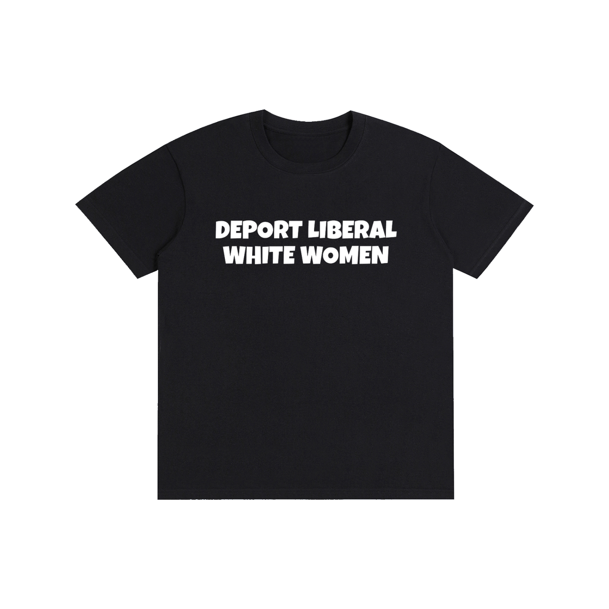 DEPORT LIBERAL WHITE WOMEN T-Shirt