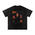 FUGEES THE SCORE Snow Washed Oversized Cotton T-Shirt