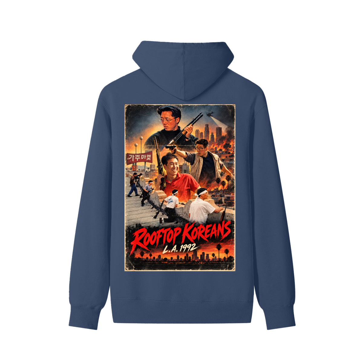 ROOFTOP KOREAN Cotton Hoodie