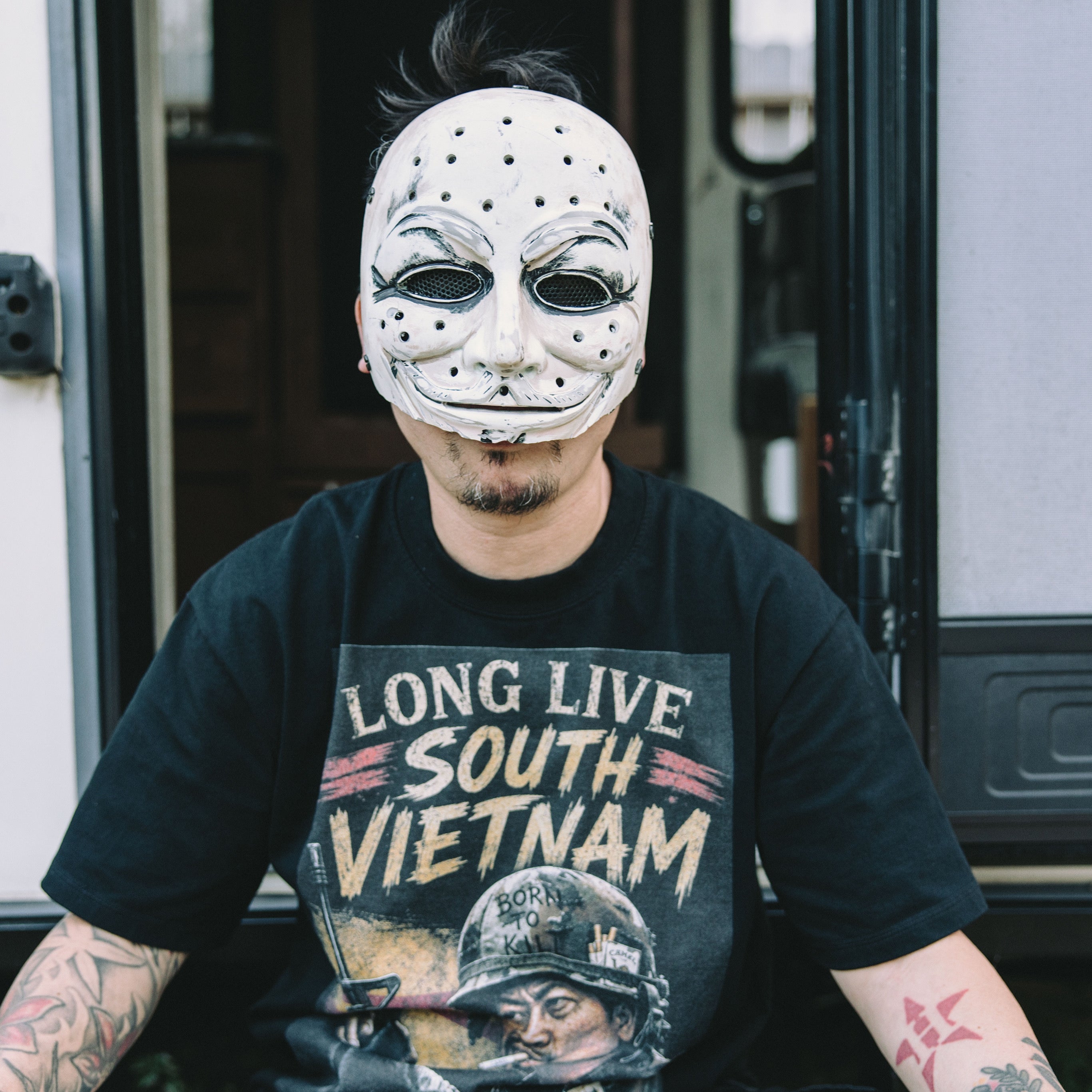 LONG LIVE S. VIETNAM WORN VINTAGE STYLE TSHIRT
