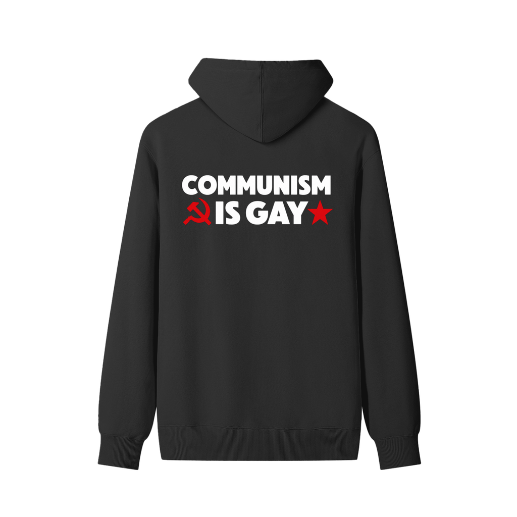 COMMUNISM IS GAY BACKSIDE Hoodie