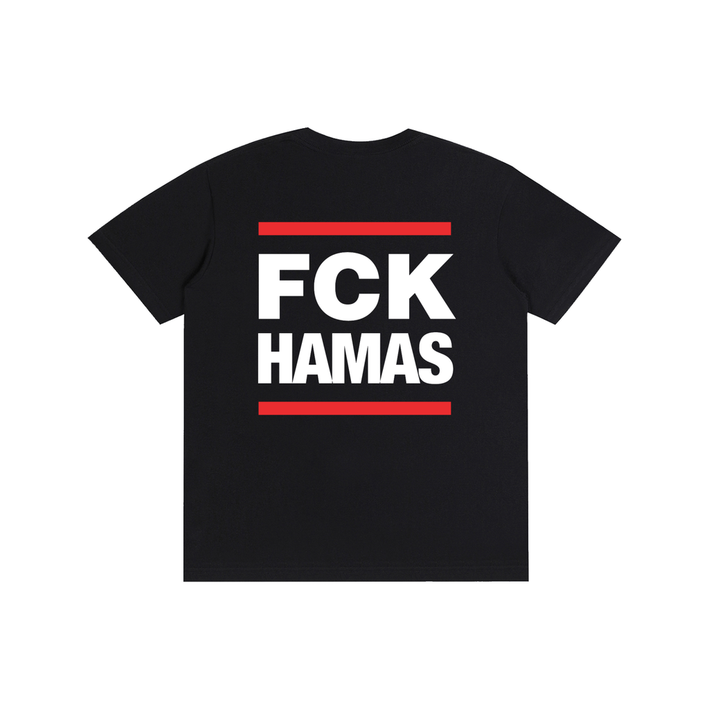 FCK HAMAS REAR T-Shirt