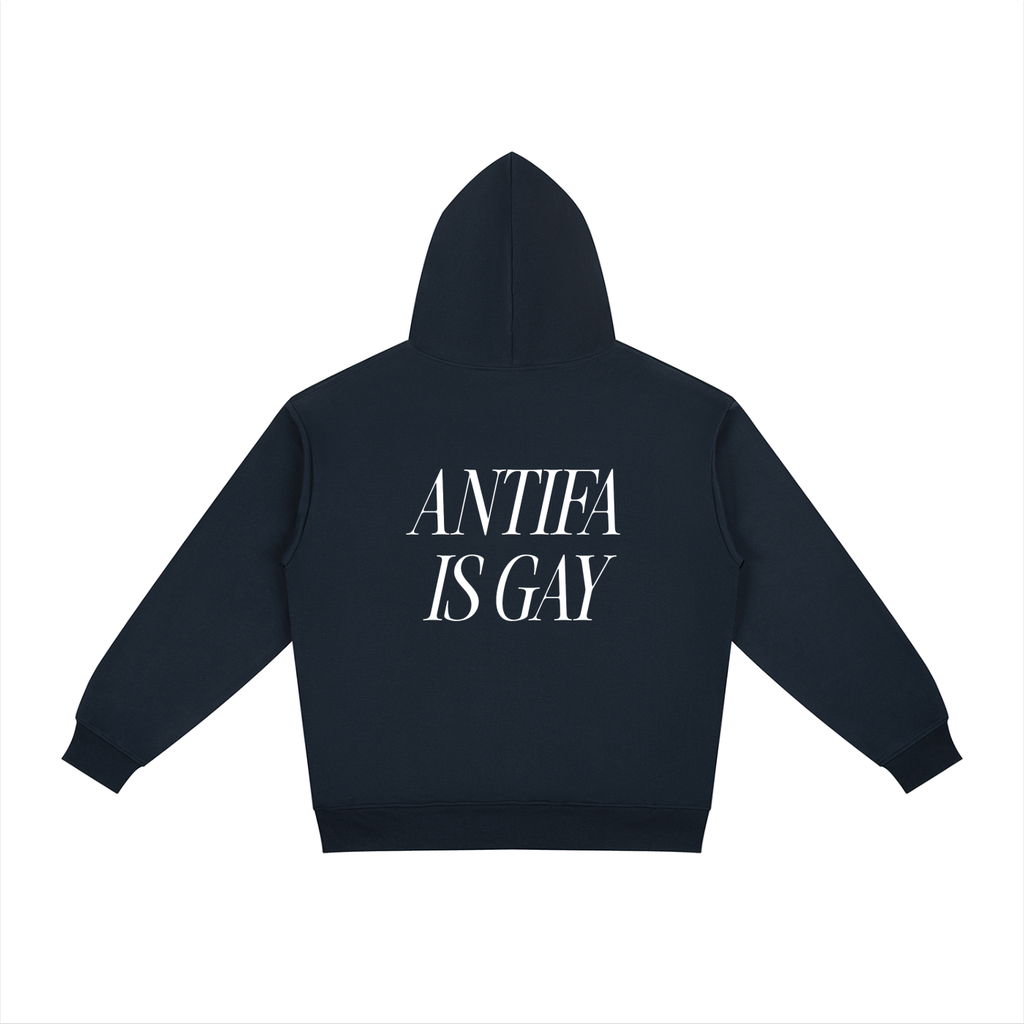 ANTIFA GAY Relaxed Fit Hoodie