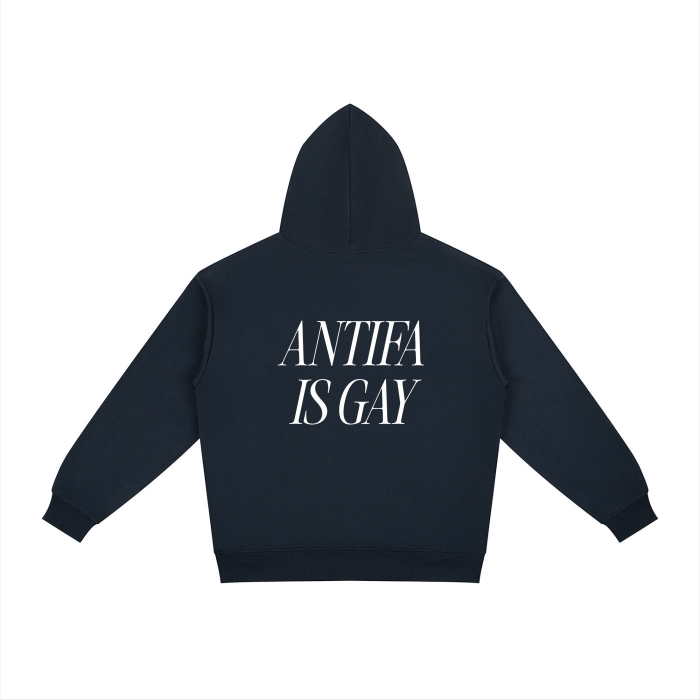 ANTIFA GAY Relaxed Fit Hoodie