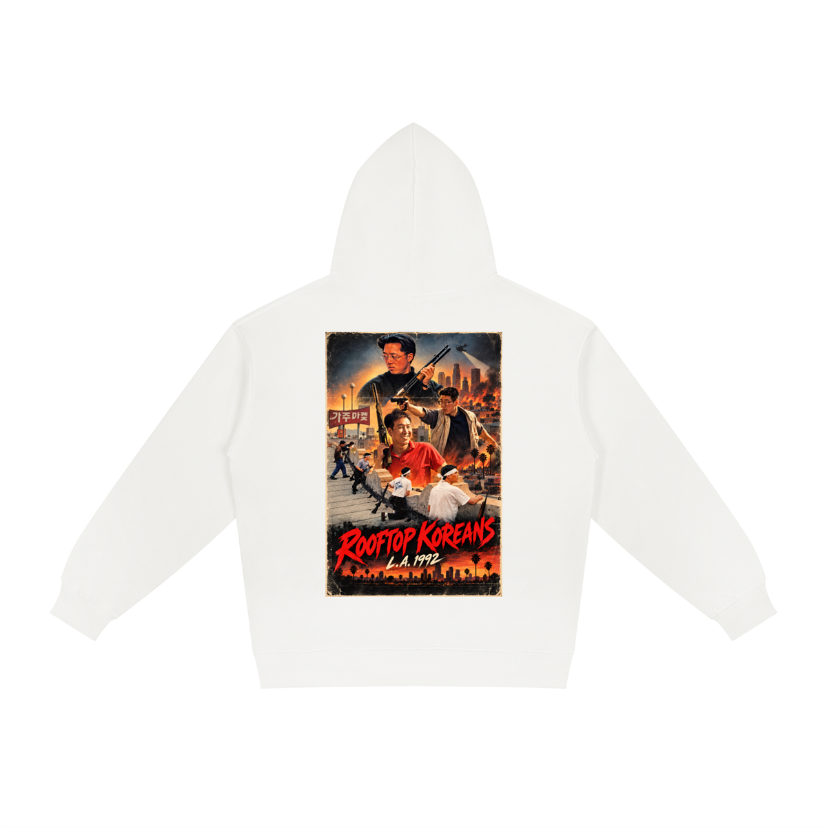 ROOFTOP KOREAN RELAXED FIT Hoodie