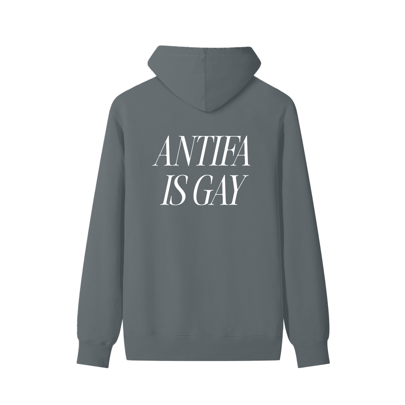 ANTIFA GAY Cotton Hoodie