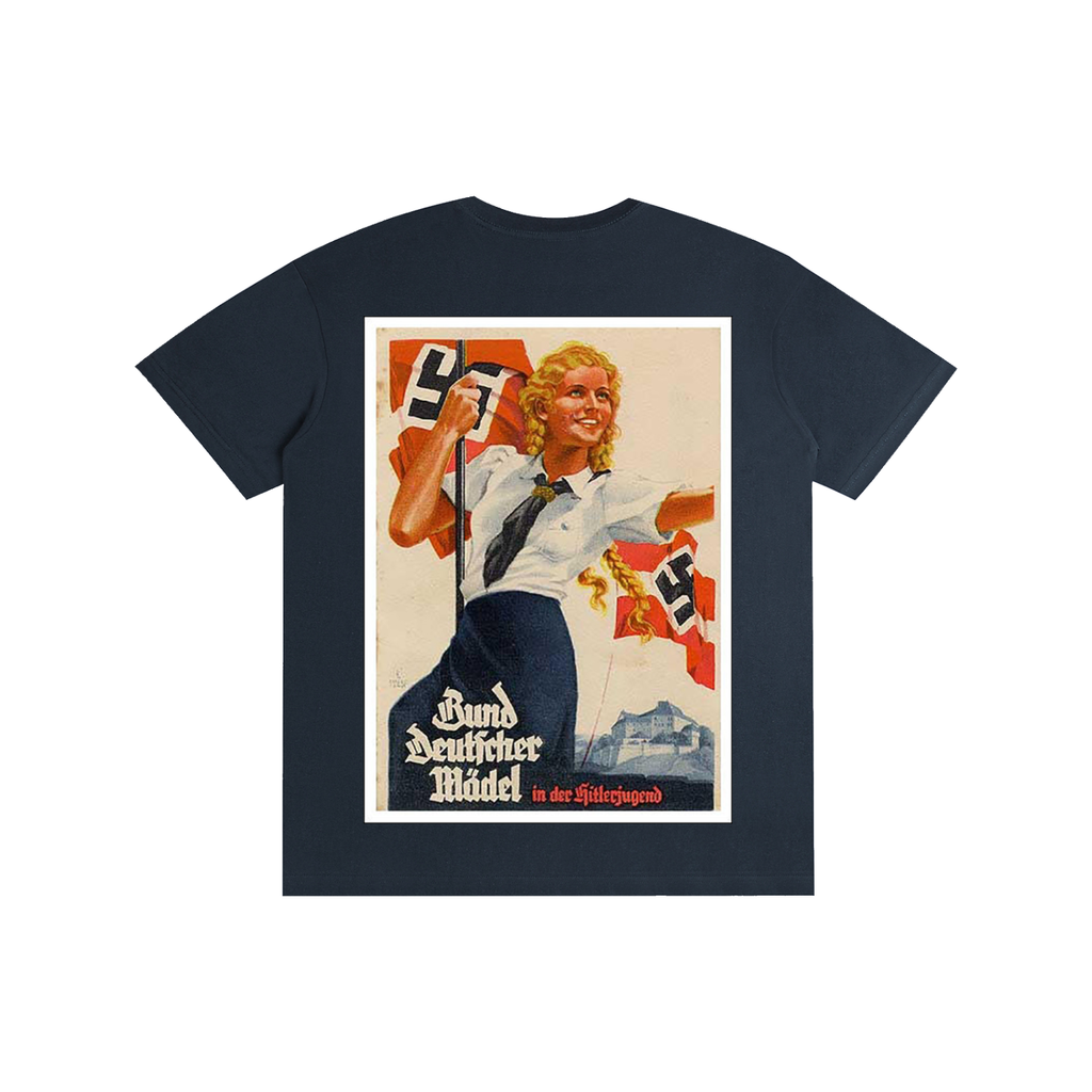 LEAGUE OF GERMAN GIRLS REAR PRINT T-Shirt