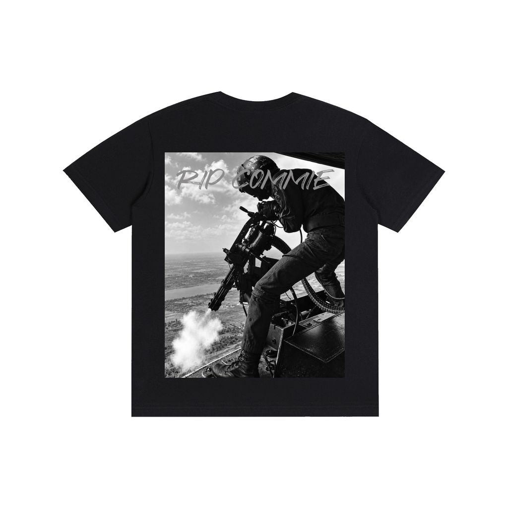 RIP COMMIE GATLING HUEY REAR PRINT T-Shirt