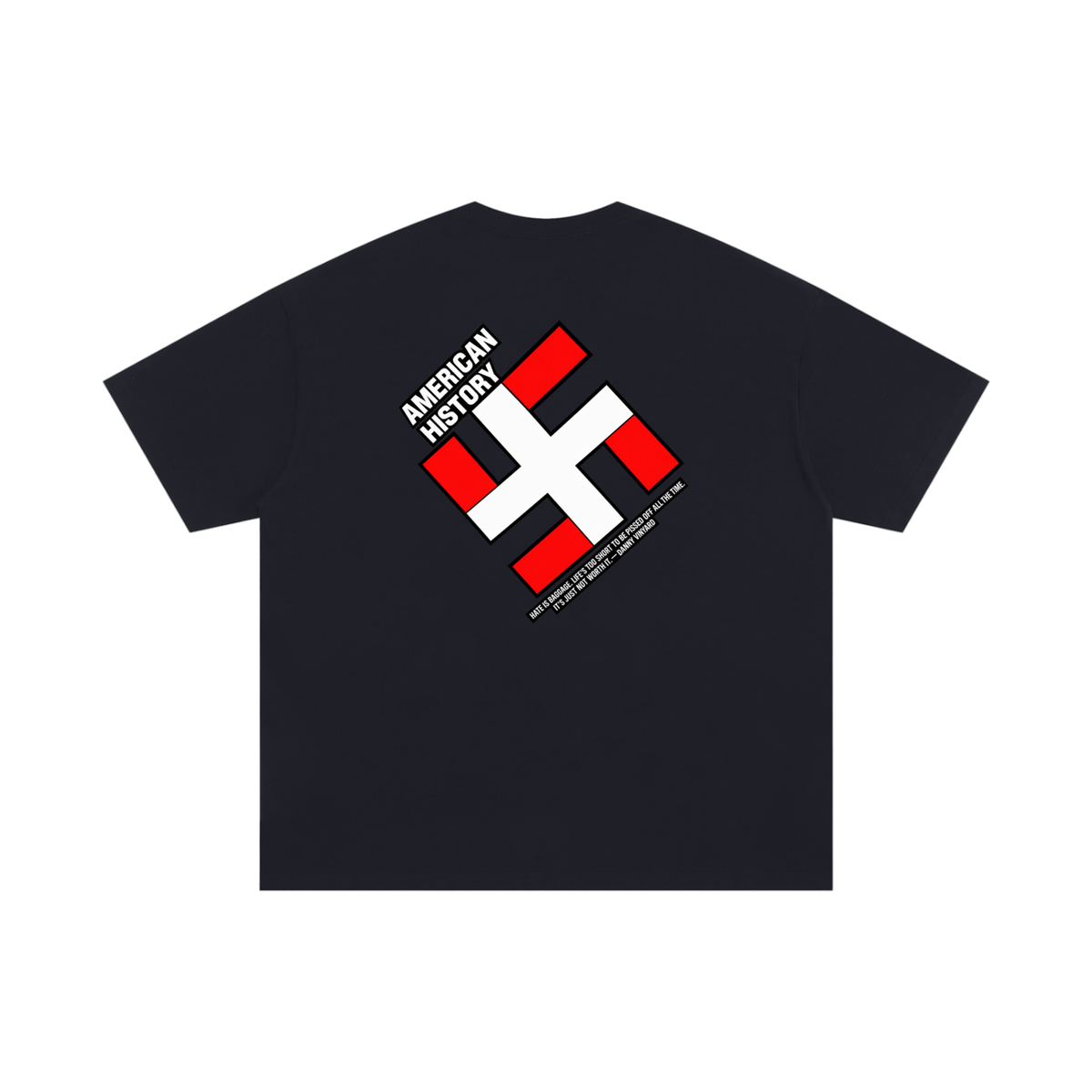 AMERICAN HISTORY X Oversized DBL SIDED T-Shirt