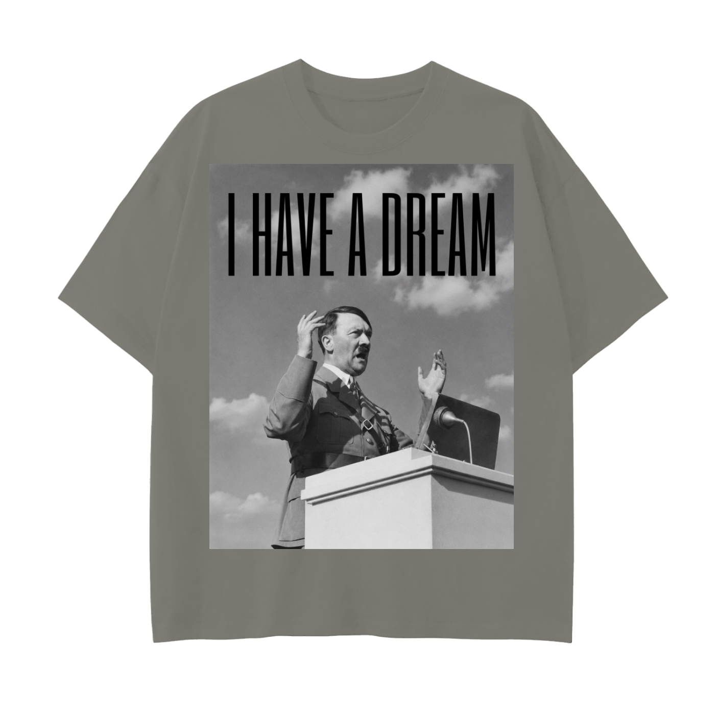 HITLERS DREAM double sided HEAVY Drop Shoulder T-Shirt