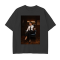 Drop Shoulder Cotton T-Shirt