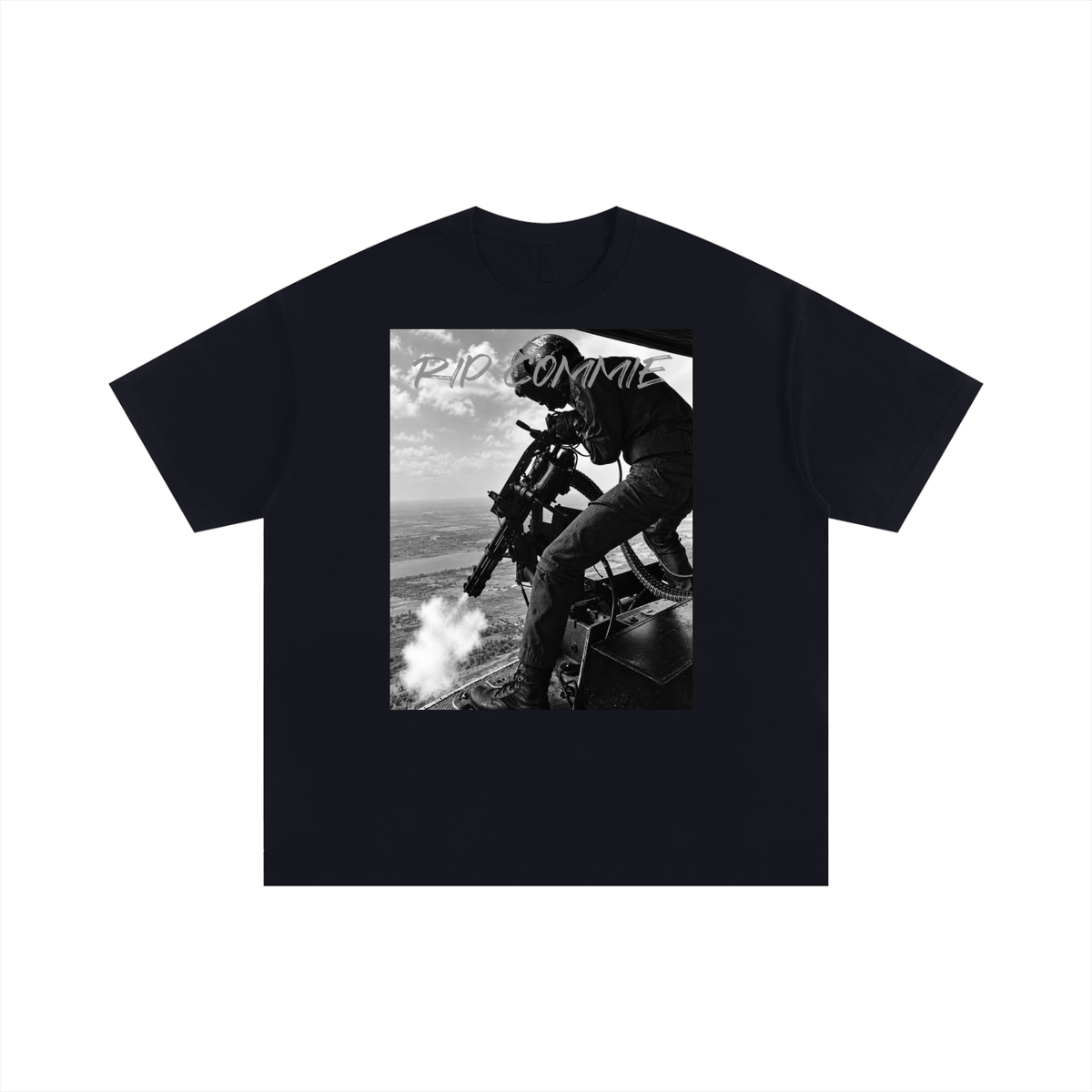 RIP COMMIE GATLING HUEY OVERSIZE T-Shirt