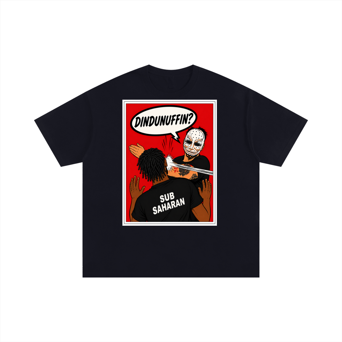 DINNDONUFFIN Oversized T-Shirt